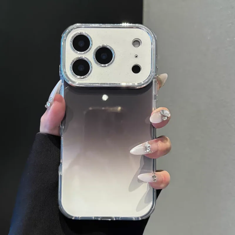 gradient glitter✨ iphone17pro high value girl phone case