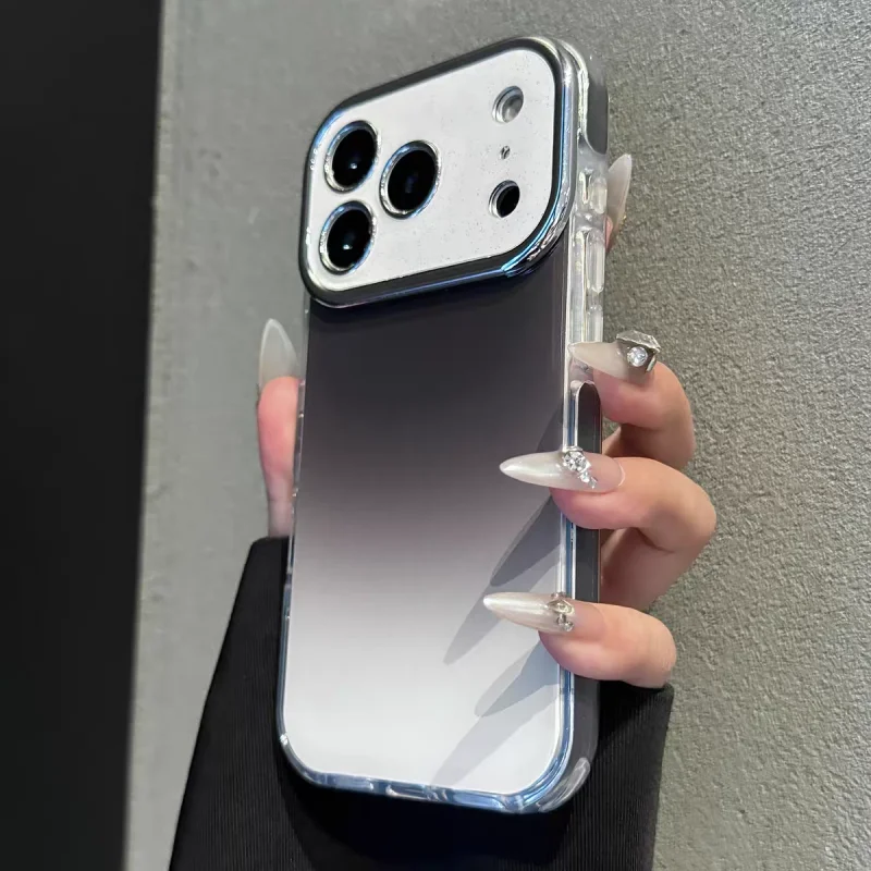 gradient glitter✨ iphone17pro high value girl phone case