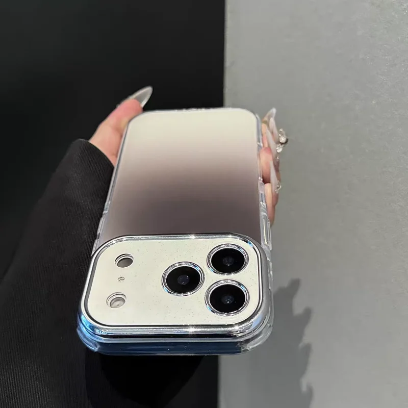 gradient glitter✨ iphone17pro high value girl phone case