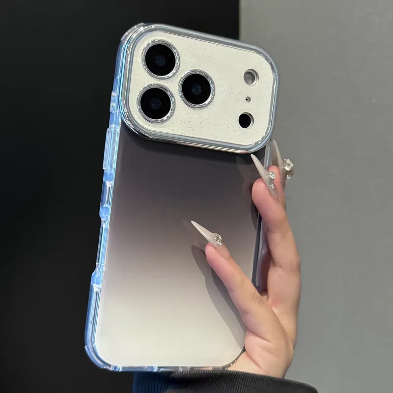 gradient glitter✨ iphone17pro high value girl phone case