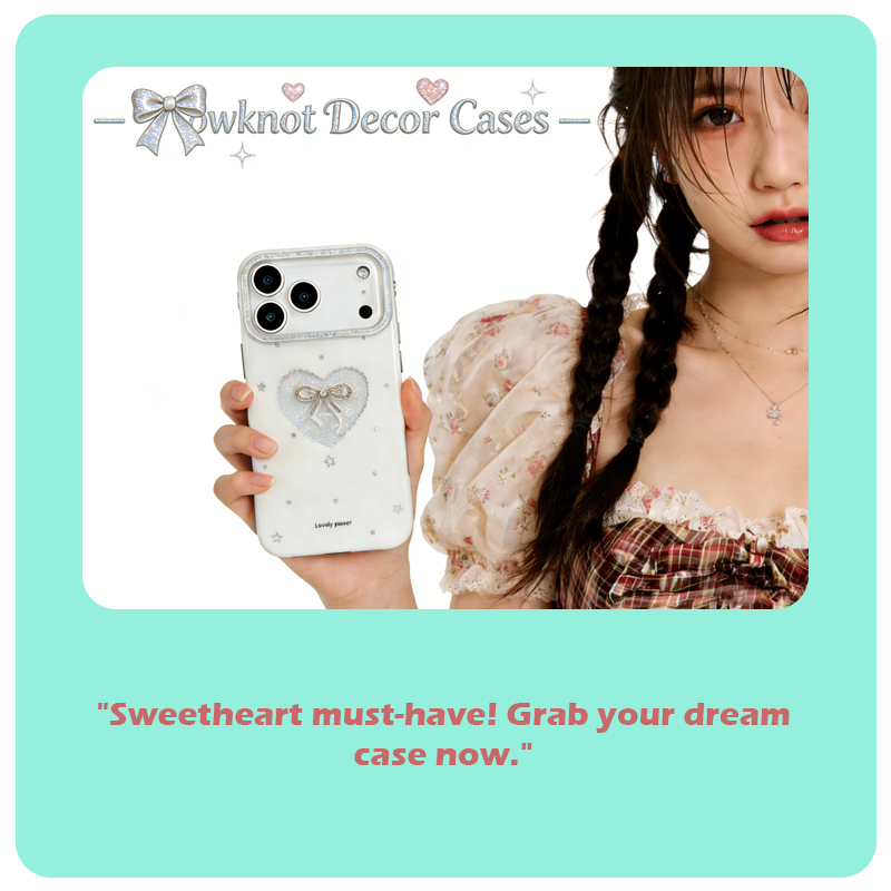 Bowknot Decor phone case collection