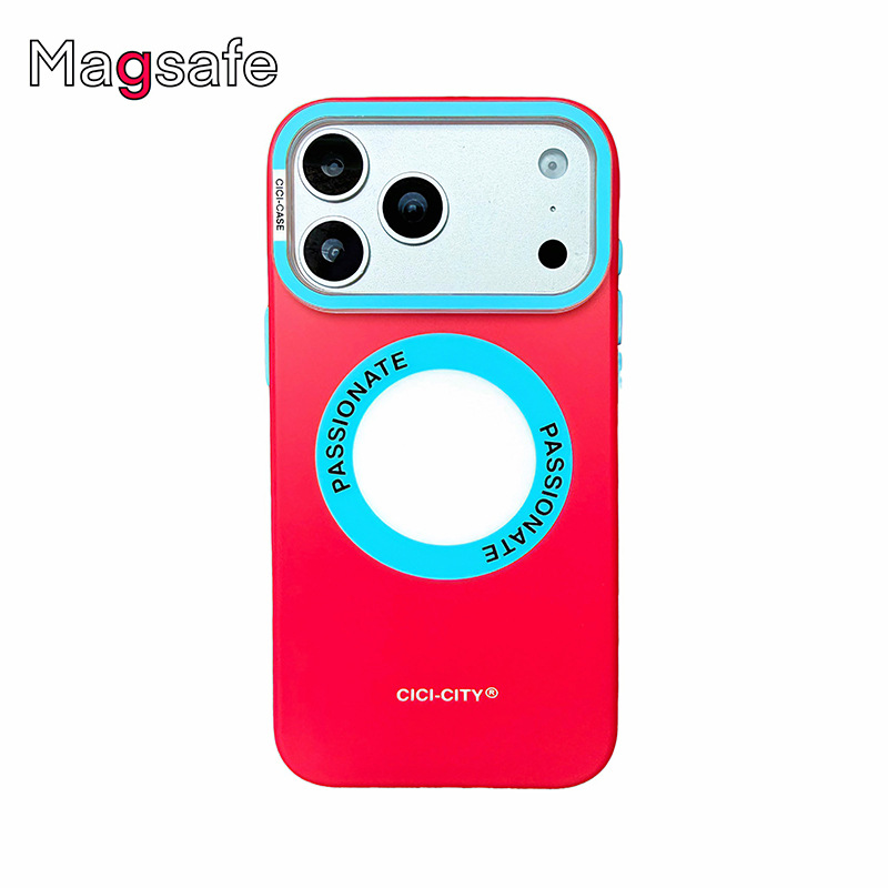 ChicCase Lab Van Gogh Starry Night Solid Color Magnetic Phone Case for iPhone17ProMax, MagSafe Shockproof Cover