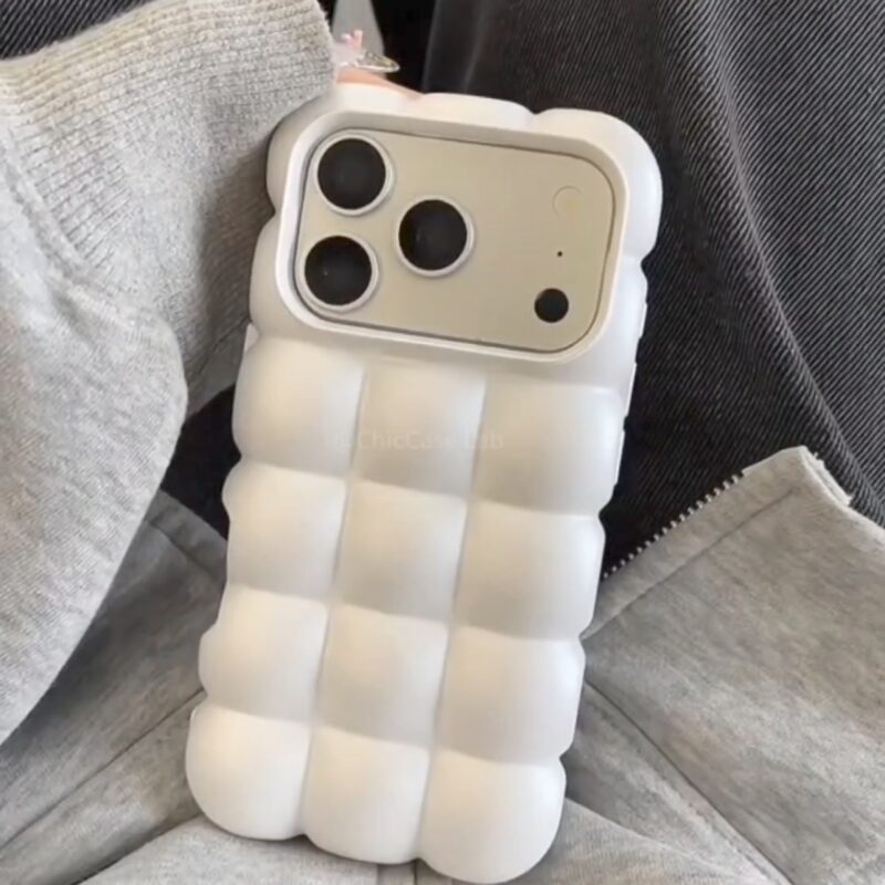 chiccase lab 3d tofu shaped phone case iphone17promax