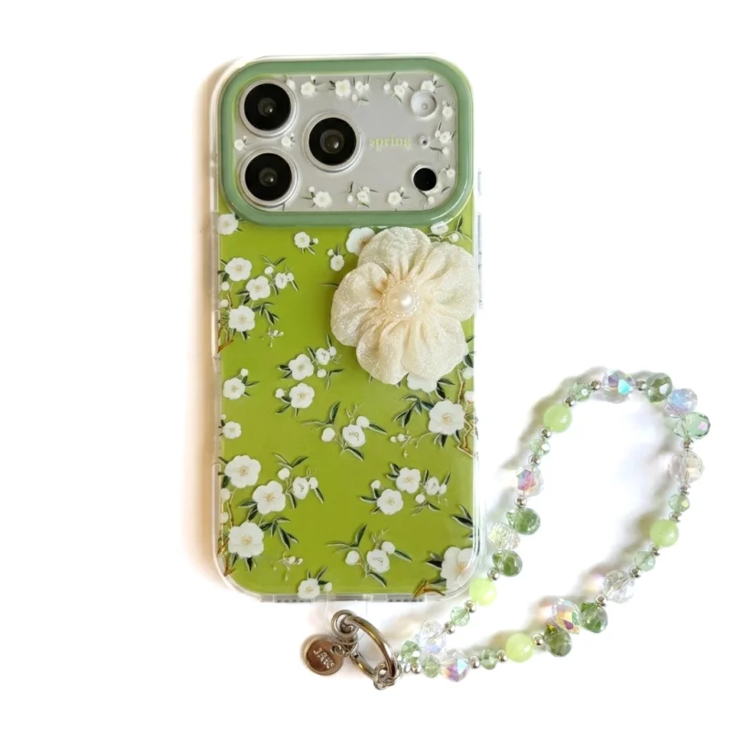 ChicCase Lab 3D Flower Floral Case for iPhone17ProMax/16Pro Shockproof Cover