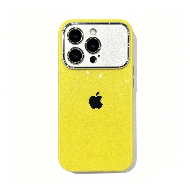 ChicCase Lab Dopamine Glitter Big Window Shockproof iPhone Phone Case