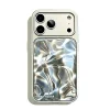 ChicCase Lab Silver Frame Water Ripple Shockproof Phone Case