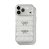 ChicCase Lab Lace Rhinestone Bow Shockproof iPhone Phone Case