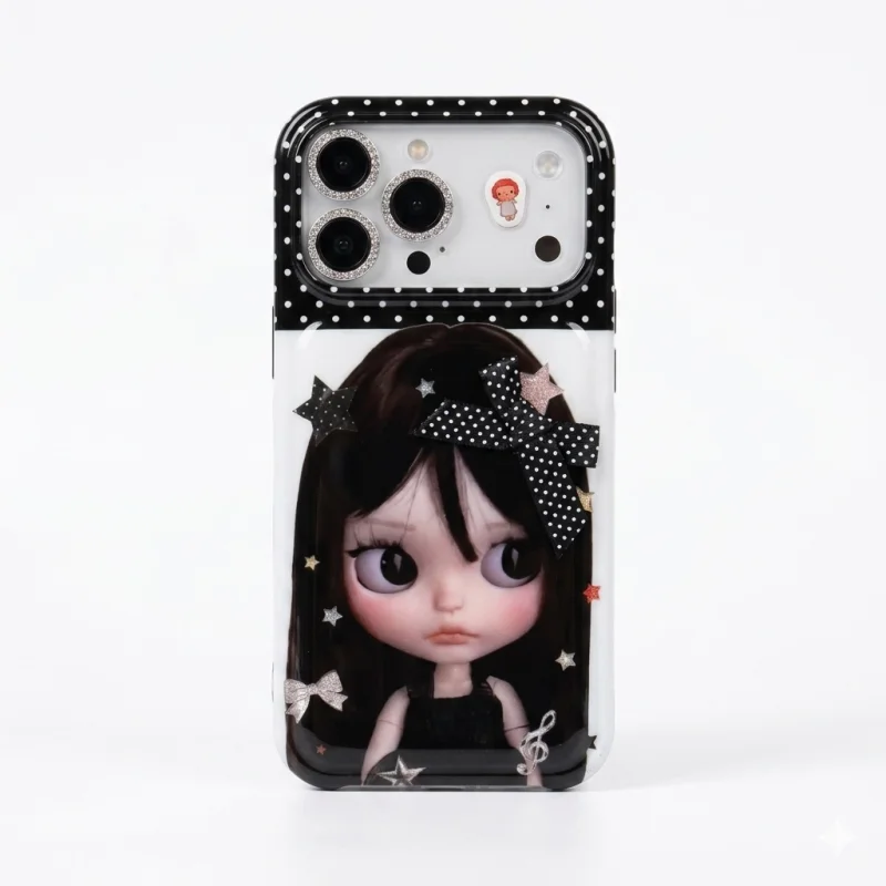ChicCase Lab Polka Dot Barbie Girl Shockproof iPhone Phone Case