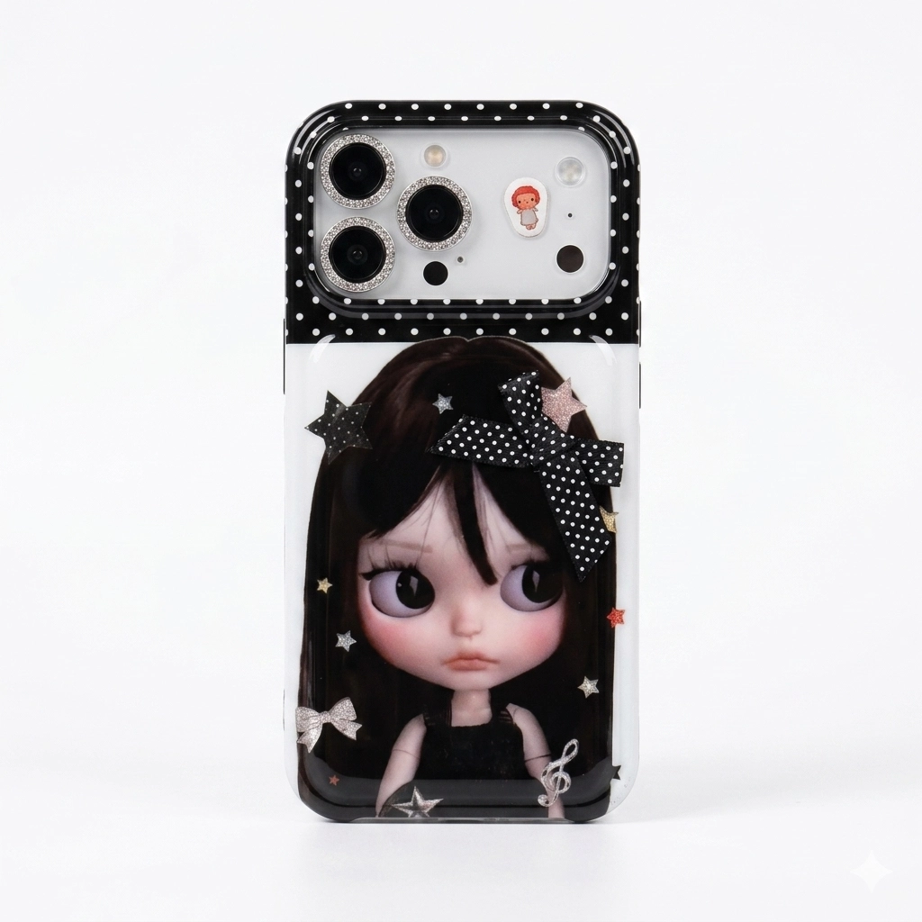 ChicCase Lab Polka Dot Barbie Girl Shockproof iPhone Phone Case