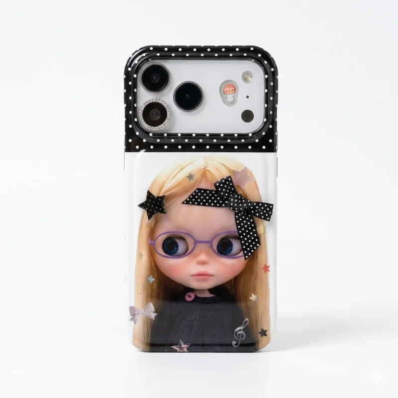 ChicCase Lab Polka Dot Barbie Girl Shockproof iPhone Phone Case