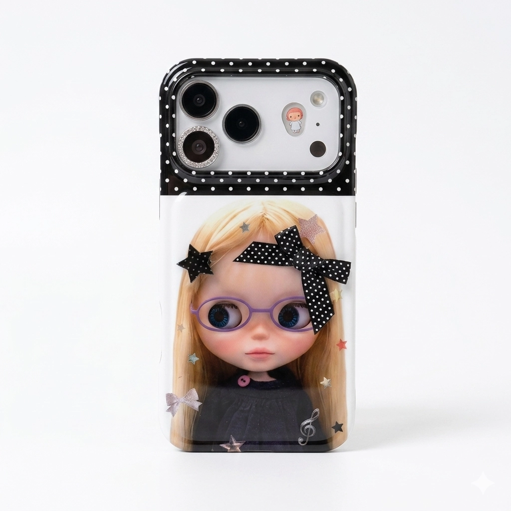 ChicCase Lab Polka Dot Barbie Girl Shockproof iPhone Phone Case