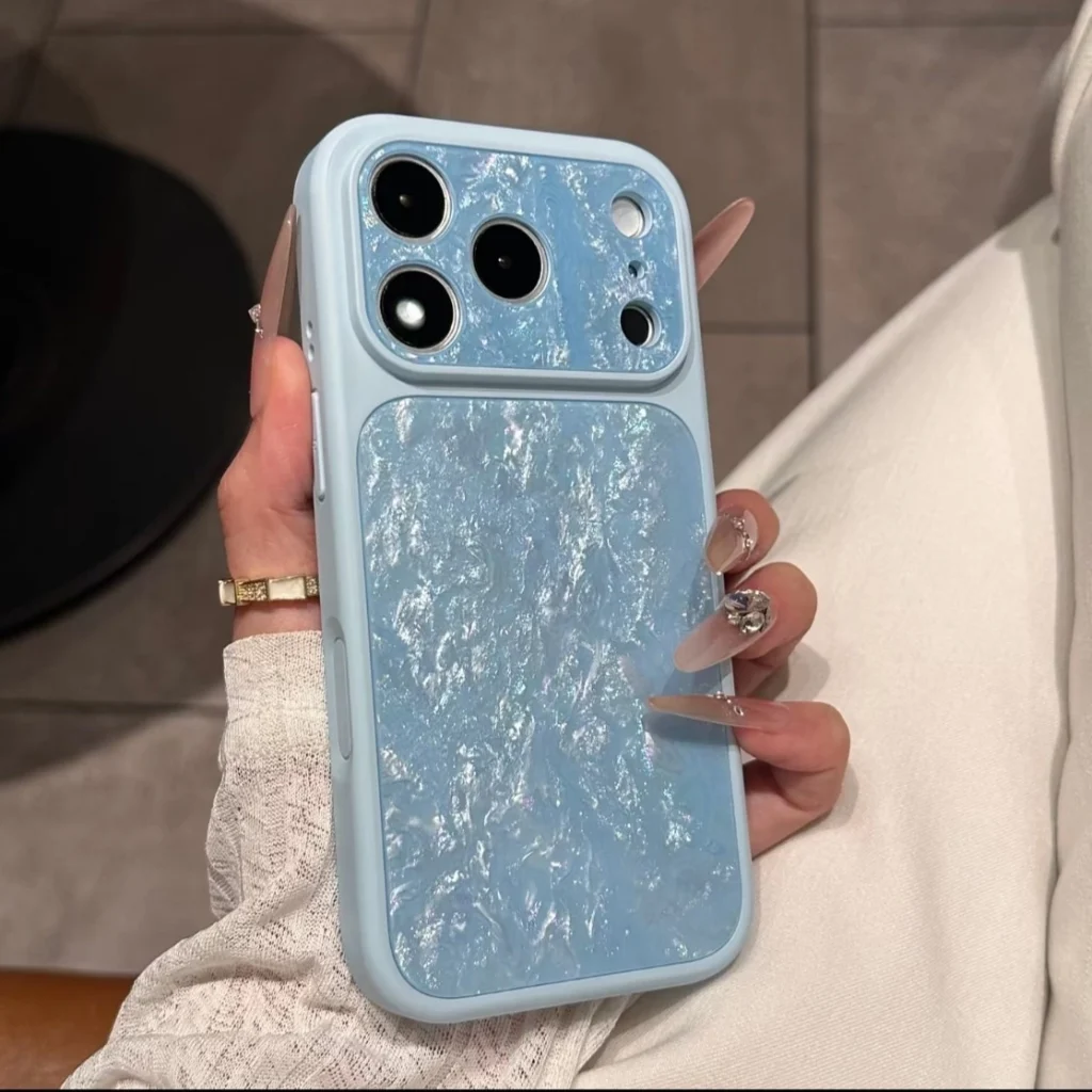 ChicCase Lab Gentle Shell Texture Large Camera Window iPhone Case