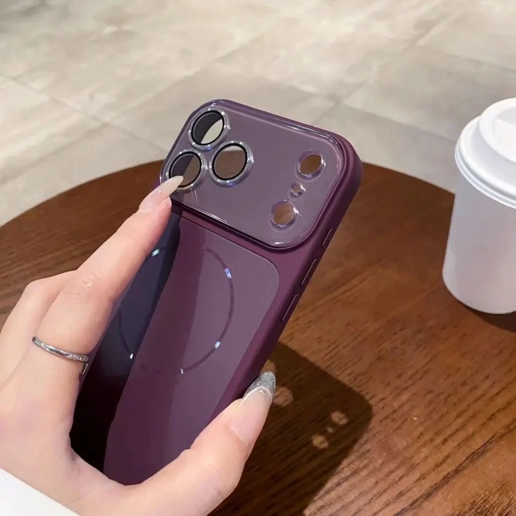 ChicCase Lab AG Matte Magnetic Full Lens Shockproof iPhone Phone Case