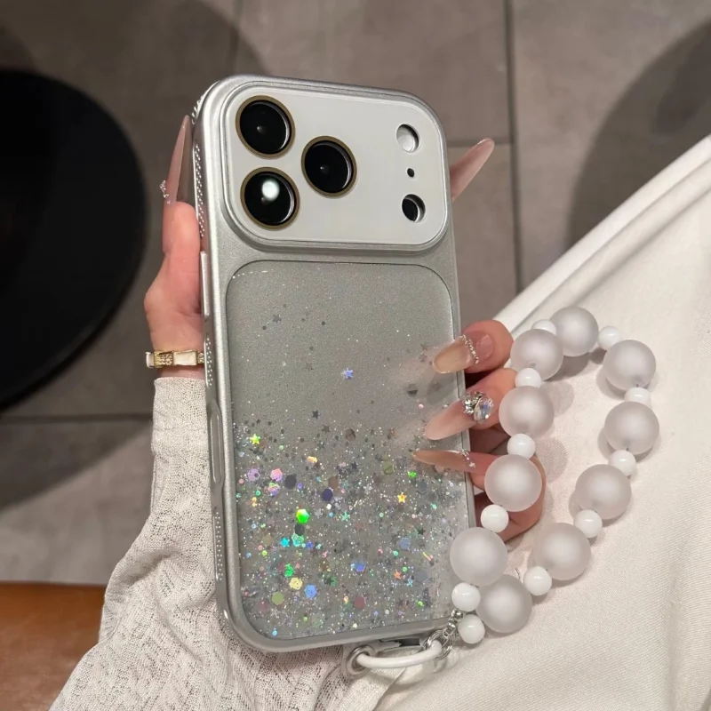 ChicCase Lab Luxury Glitter Large Window Shockproof iPhone Phone Case