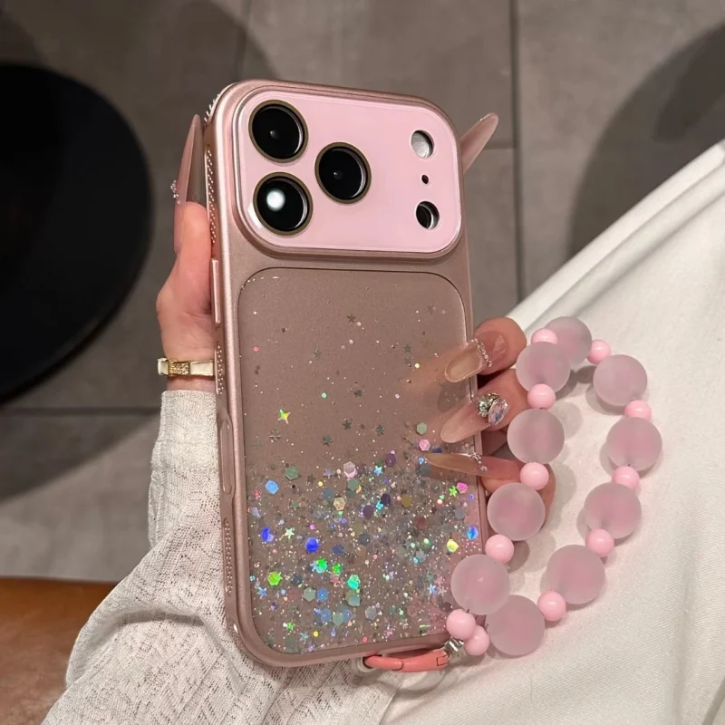 ChicCase Lab Luxury Glitter Large Window Shockproof iPhone Phone Case