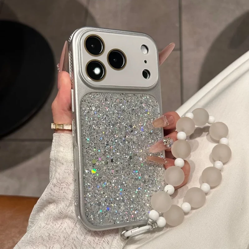 ChicCase Lab Luxury Glitter Large Window Shockproof iPhone Phone Case