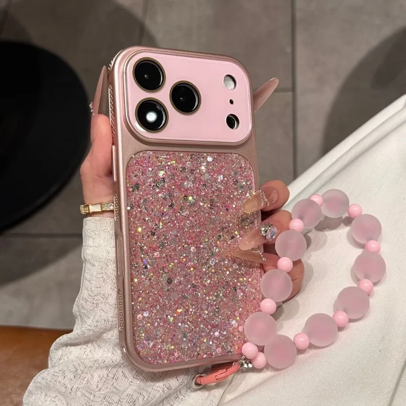 ChicCase Lab Luxury Glitter Large Window Shockproof iPhone Phone Case
