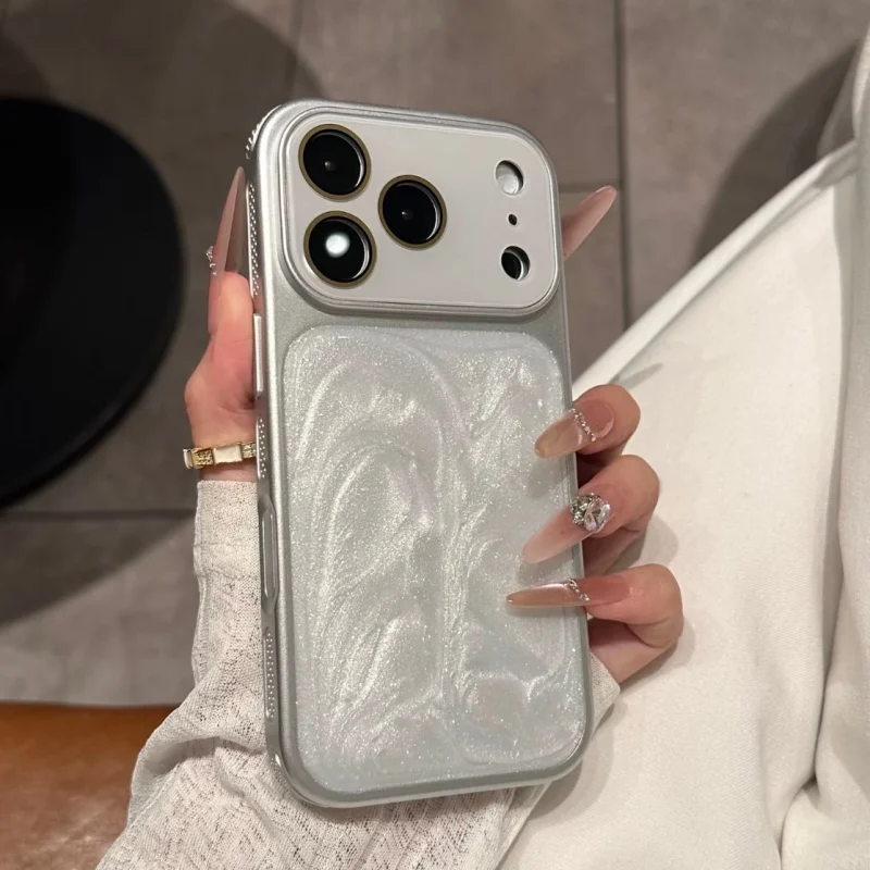 ChicCase Lab Luxury Glitter Large Window Shockproof iPhone Phone Case
