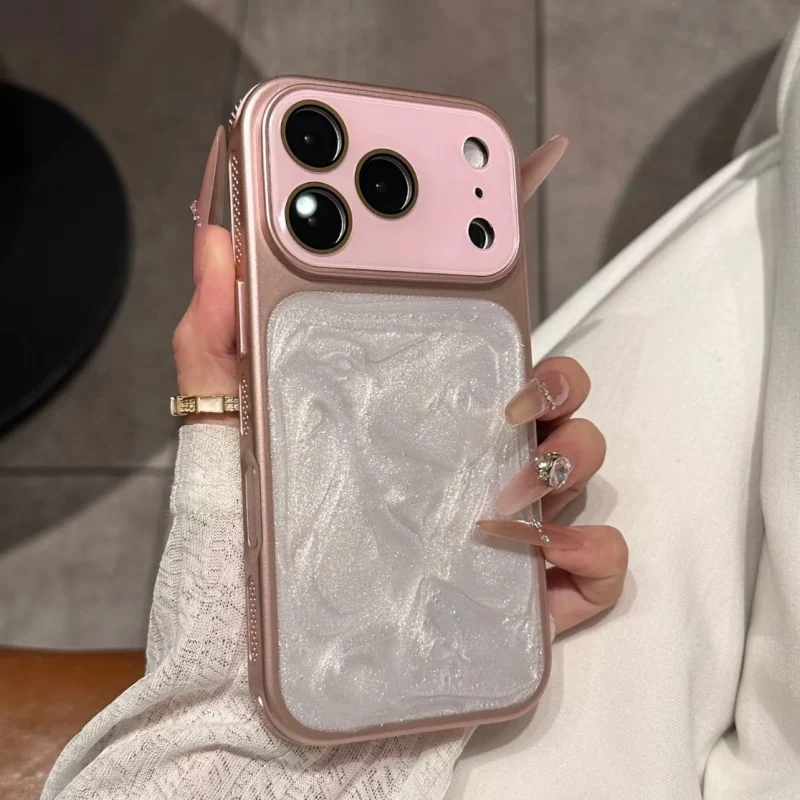 ChicCase Lab Luxury Glitter Large Window Shockproof iPhone Phone Case